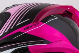 Prilba Aero Drome, CASSIDA (čierna met./růžová/bílá) 2025