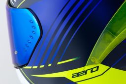 Prilba Aero Drome, CASSIDA (modrá/žlutá fluo/světle modrá/bílá) 2025
