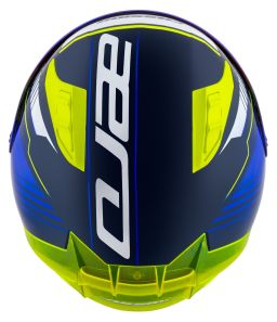 Prilba Aero Drome, CASSIDA (modrá/žlutá fluo/světle modrá/bílá) 2025