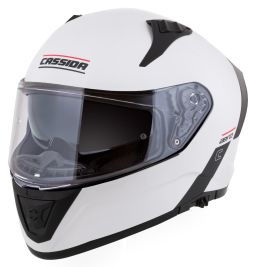Prilba Aero Solid, CASSIDA (bílá/černá) 2025