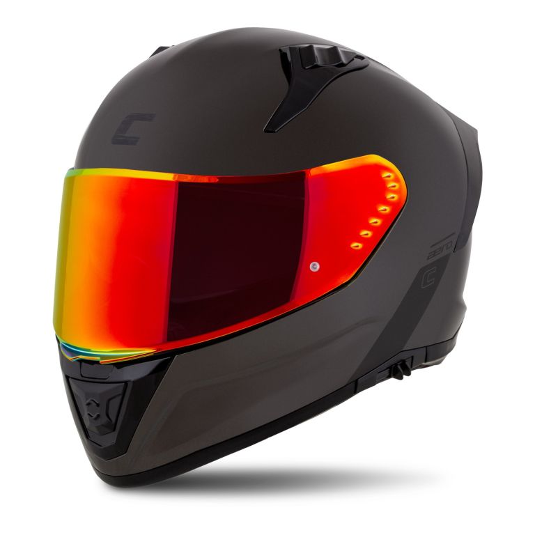 Prilba Aero Super Solid, CASSIDA (čierny chrom/černá) 2025