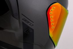 Prilba Aero Super Solid, CASSIDA (čierny chrom/černá) 2025