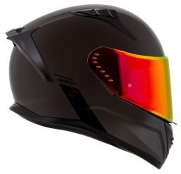 Prilba Aero Super Solid, CASSIDA (čierny chrom/černá) 2025
