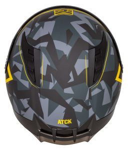 Prilba Aero ATCK, CASSIDA (šedá camo/černá/žlutá fluo) 2025
