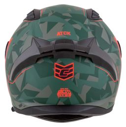 Prilba Aero ATCK, CASSIDA (zelená camo/černá/šedá/oranžová) 2025
