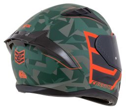 Prilba Aero ATCK, CASSIDA (zelená camo/černá/šedá/oranžová) 2025