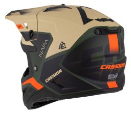 Prilba Cross Cup 2 Napa, CASSIDA (písková/zelená/oranžová/černá matná) 2026