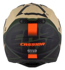 Prilba Cross Cup 2 Napa, CASSIDA (písková/zelená/oranžová/černá matná) 2026