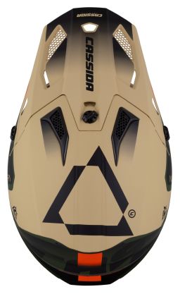 Prilba Cross Cup 2 Napa, CASSIDA (písková/zelená/oranžová/černá matná) 2026