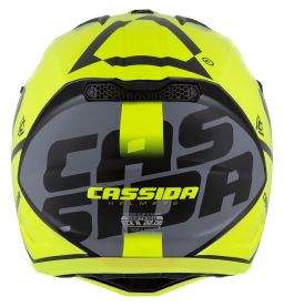 Prilba Cross Cup 2 Napa, CASSIDA (žltá fluo/černá/šedá perleť) 2025