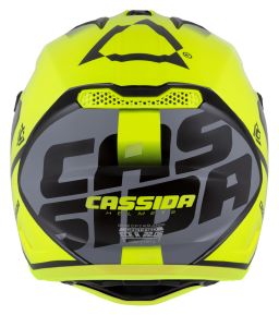 Prilba Cross Cup 2 Napa Junior, CASSIDA, detská (žltá fluo/černá/šedá perleť) 2026