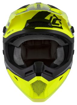 Prilba Cross Cup 2 Napa Junior, CASSIDA, detská (žltá fluo/černá/šedá perleť) 2026