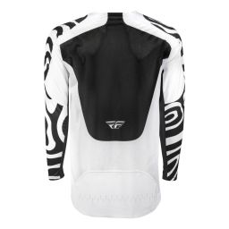 Dres EVOLUTION, FLY RACING - USA 2025 (bílá/černá)