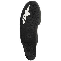 Podrážka pre topánky Supertech/Supertech R modely do 2020, ALPINESTARS (černá/bílá, pár)