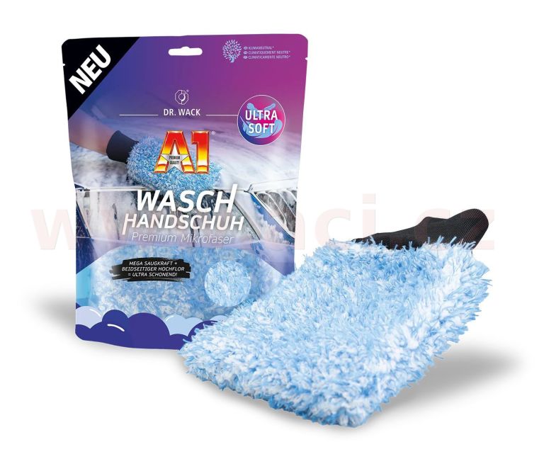 Dr. Wack mycí rukavice z mikrovlákna Wash mitt