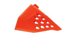 Bočný kryt vzduchového filtra ľavý KTM, RTECH (oranžový)