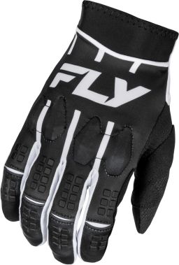 Rukavice EVOLUTION DST, FLY RACING - USA 2025 (černá/bílá)