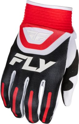 Rukavice F-16. FLY RACING - USA 2025 (černá/červená/bílá)