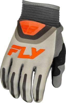 Rukavice F-16. FLY RACING - USA 2025 (šedá/oranžová)