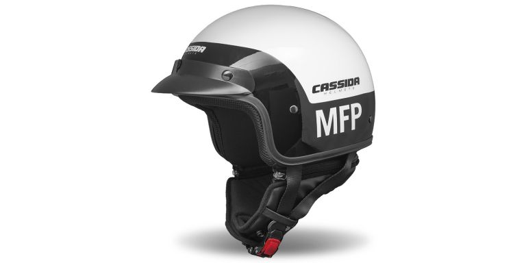 Prilba Police MFP, CASSIDA (černá/bílá)