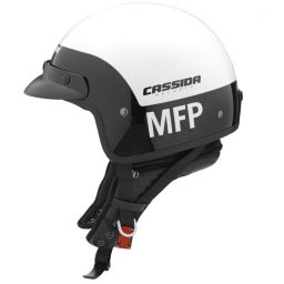 Prilba Police MFP, CASSIDA (černá/bílá)