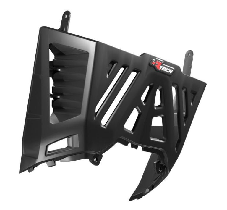 Plastový kryt motora YAMAHA Tenere (horný časť), RTECH (čierny)
