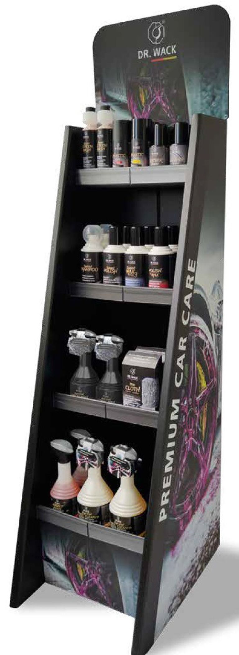 Dr. Wack stojan: Cash Booster-Display (plast)