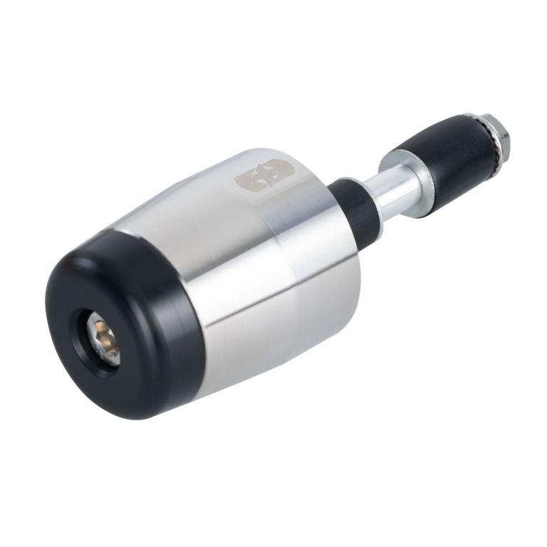 Závažia riadidiel BAR END s redukciou pre vnútorný priemer 13 a 18 mm (vonkajší 22 a 28,6 mm), OXFORD (stříbrné/černé, pár)