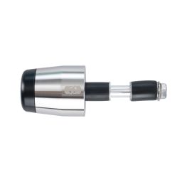 Závažia riadidiel BAR END s redukciou pre vnútorný priemer 13 a 18 mm (vonkajší 22 a 28,6 mm), OXFORD (stříbrné/černé, pár)