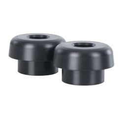 Závažia riadidiel BAR END s redukciou pre vnútorný priemer 13 a 18 mm (vonkajší 22 a 28,6 mm), OXFORD (stříbrné/černé, pár)