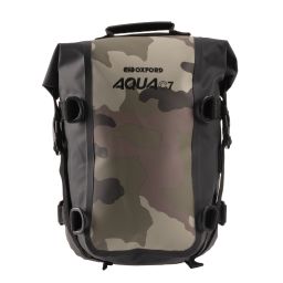 Brašna na padací rám AQUA C7 crash bar bag, OXFORD (maskáč, objem 7l)