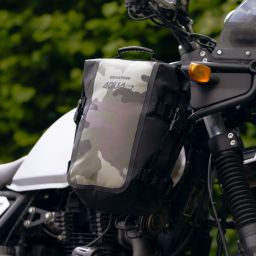 Brašna na padací rám AQUA C7 crash bar bag, OXFORD (maskáč, objem 7l)