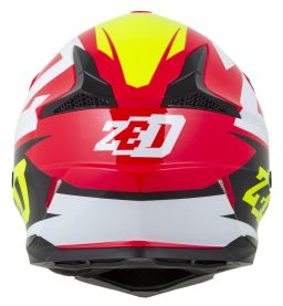 Prilba X1.9 TARGA, ZED (červená/žlutá fluo/černá/bílá) 2025