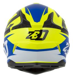 Prilba X1.9 TARGA, ZED (žltá fluo/modrá/černá/bílá) 2025
