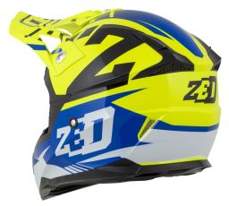 Prilba X1.9 TARGA, ZED (žltá fluo/modrá/černá/bílá) 2025