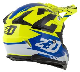 Prilba X1.9 TARGA, ZED (žltá fluo/modrá/černá/bílá) 2025