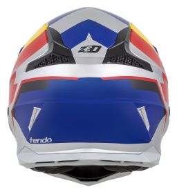 Prilba X1.9 TENDO, ZED (modrá perleť/červená/žlutá/stříbrná) 2025