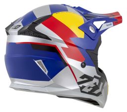 Prilba X1.9 TENDO, ZED (modrá perleť/červená/žlutá/stříbrná) 2025