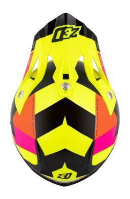 Prilba X1.9 TENDO, ZED (žltá fluo/růžová/oranžová/černá) 2025