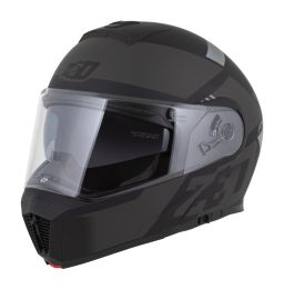 Prilba F19, ZED (čierna matná/tmavě šedá) 2025