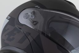 Prilba F19, ZED (čierna matná/tmavě šedá) 2025
