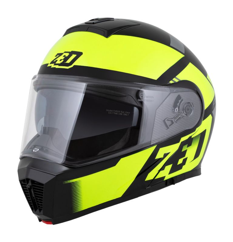 Prilba F19, ZED (černá/žlutá fluo) 2025