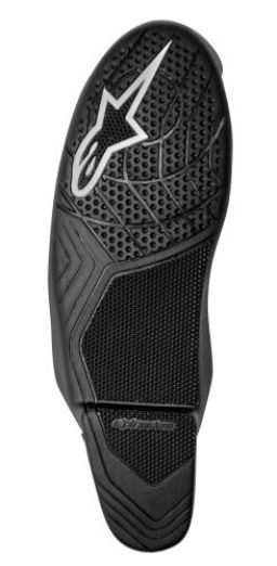 Podrážka pre topánky Supertech R model od 2021 a dále, ALPINESTARS (černá/bílá, pár)