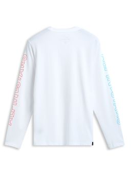 Triko AYESS CSF dlhý rukáv, ALPINESTARS (biela)