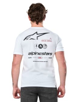 Triko ASYM CSF, ALPINESTARS (biela)