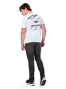 Triko ASYM CSF, ALPINESTARS (biela)
