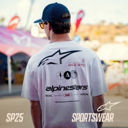 Triko ASYM CSF, ALPINESTARS (biela)