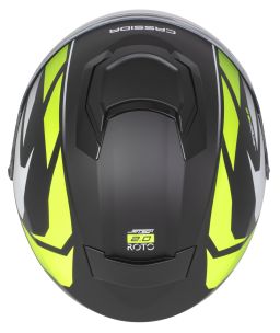 Prilba Jet Tech 2.0 RoTo, CASSIDA (čierna matná/žlutá fluo/bílá) 2025