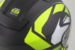 Prilba Jet Tech 2.0 RoTo, CASSIDA (čierna matná/žlutá fluo/bílá) 2025
