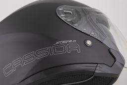 Prilba Jet Tech 2.0 Solid, CASSIDA (čierna matná/šedá) 2025